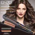 مكواه تمليس تلقائي سراميك وتيتانيوم